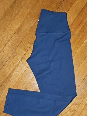 CRZ YOGA Navy High-Waist Active Leggings